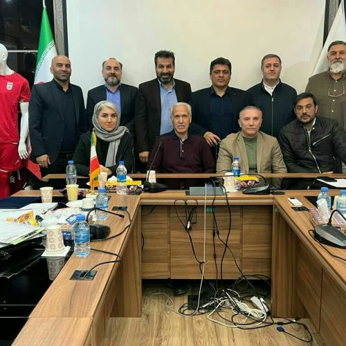 چهارمین نشست هیات مدیره جدید کانون مربیان فوتبال ایران